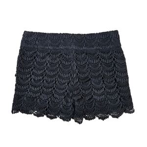 Loft Riviera Short Dark Blue Lace, Size 00